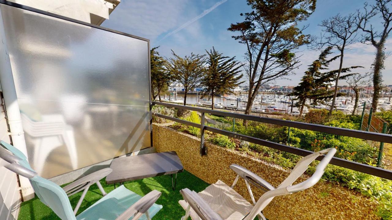 Le Ponton Bleu Vue Face Au Port Apartman Saint Gilles Croix de vie Kültér fotó